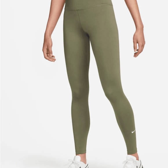 Nike Pants - Nike One Women’s High Rise Leggings – Vintage Green, XS